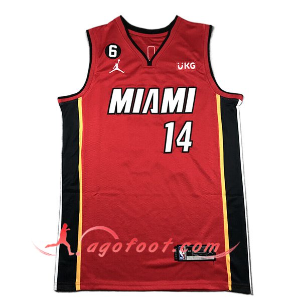 Maillot Miami Heat (HERRO #14) 2024/25 Rouge/Noir