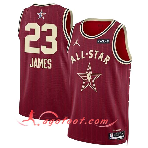 Maillot American All-Star (JAMES #23) 2024/25 Rouge
