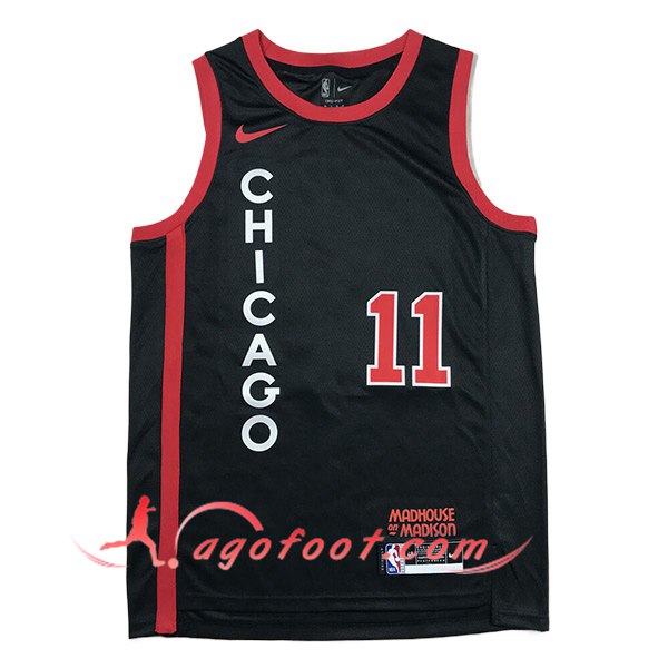 Maillot Chicago Bulls (DEROZAN #11) 2024/25 Noir/Rouge