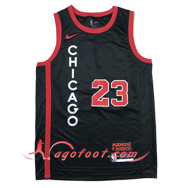 Maillot Chicago Bulls (JORDAN #23) 2024/25 Noir/Rouge