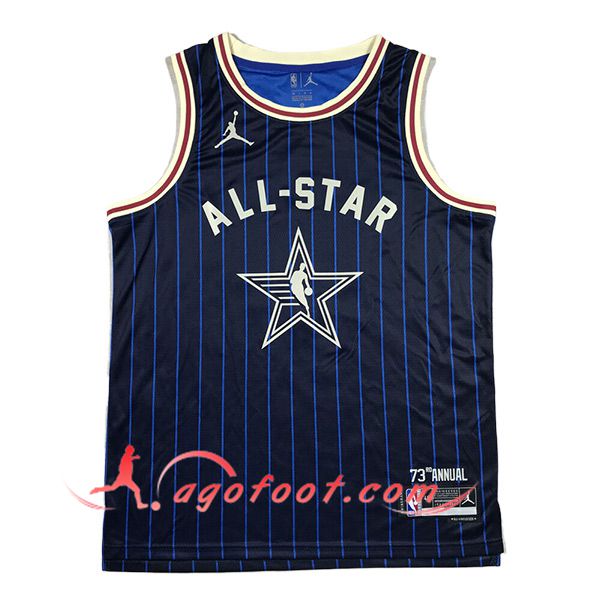 Maillot American All-Star (HALIBURTON #0) 2024/25 Bleu Marine