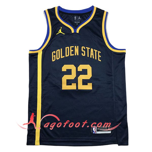 Maillot Golden State Warriors (WIGGINS #22) 2024/25 Bleu Foncé