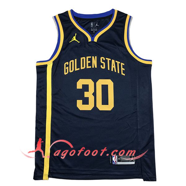 Maillot Golden State Warriors (CURRY #30) 2024/25 Bleu Foncé