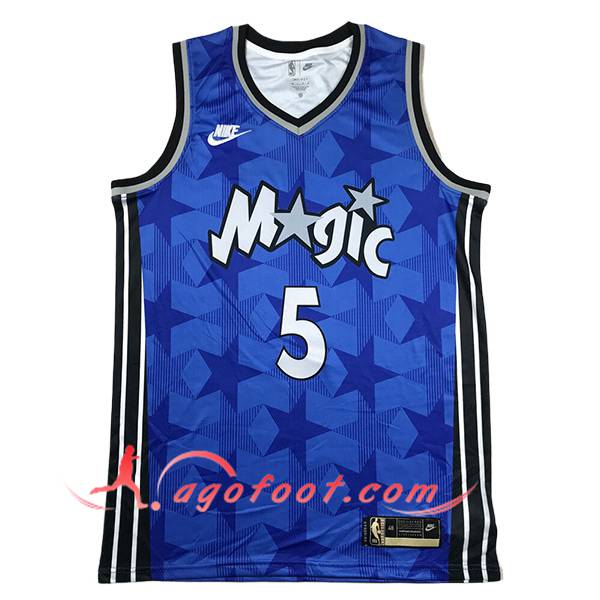 Maillot Orlando Magic (BANCHERO #5) 2024/25 Bleu/Noir/Blanc