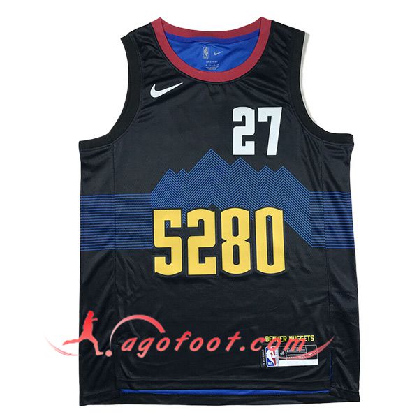 Maillot Denver Nuggets (MURRAY #27) 2024/25 Noir/Bleu