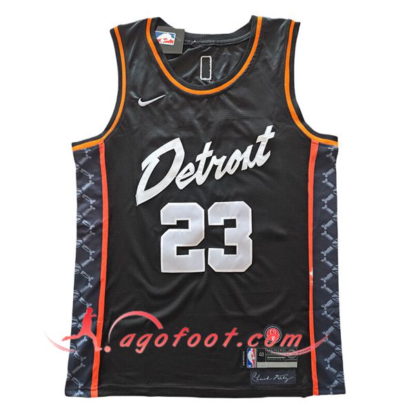 Maillot Detroit Pistons (IVEY #23) 2024/25 Noir