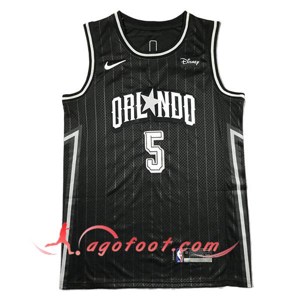 Maillot Orlando Magic (BANCHERO #5) 2024/25 Noir/Blanc
