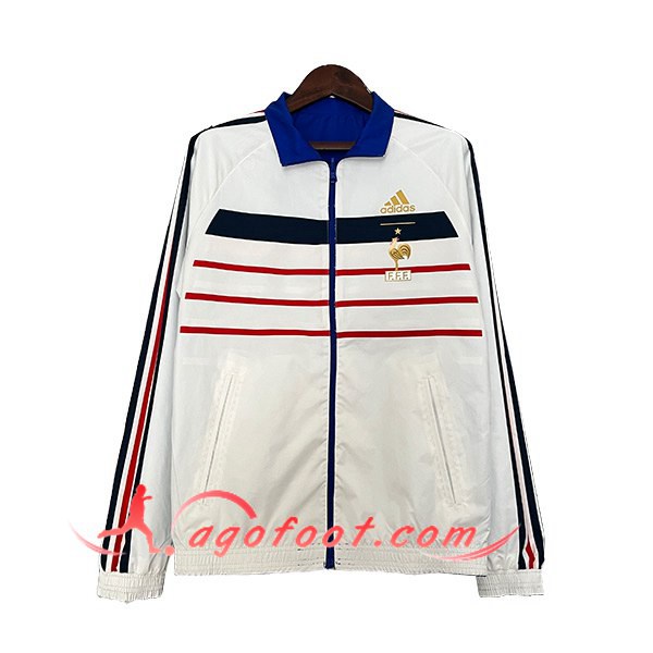 Coupe-Vent France Blanc/Rouge/Noir 2024/2025