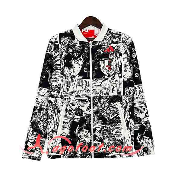 Coupe-Vent Japon Blanc/Noir 2023/2024