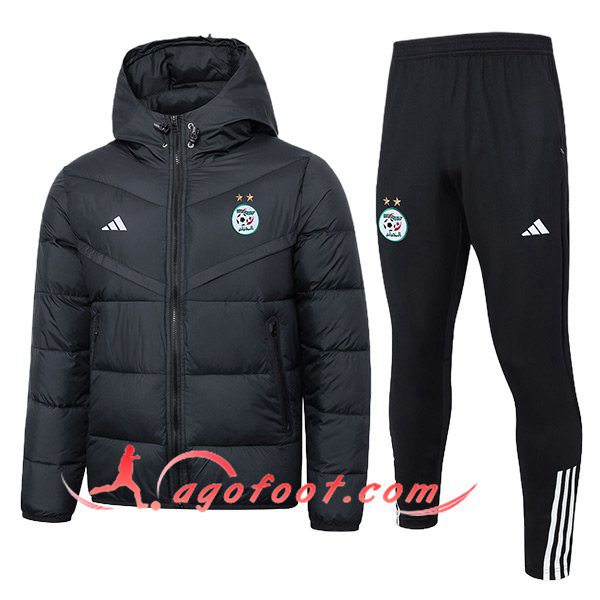 Ensemble Doudoune A Capuche Algeria Noir 2024/2025