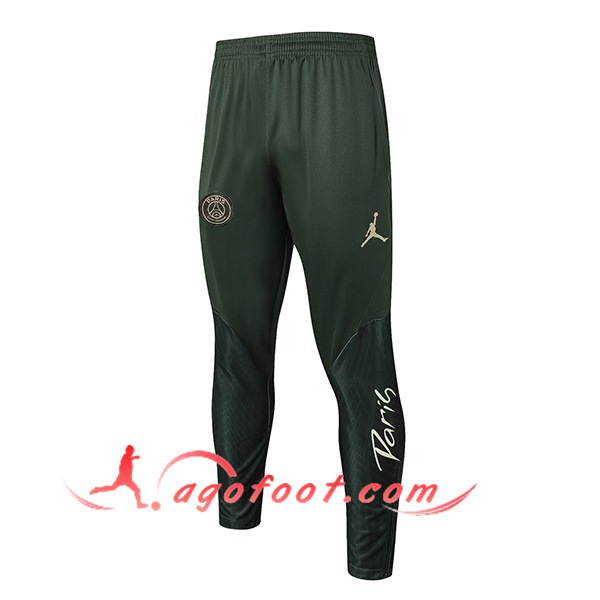 Pantalon Foot Jordan PSG Vert 2024/2025