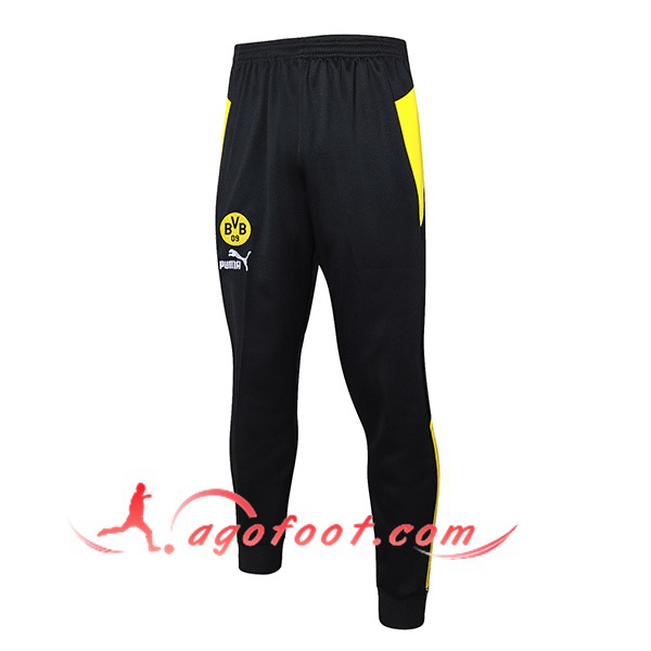 Pantalon Foot Dortmund Noir/Jaune 2024/2025