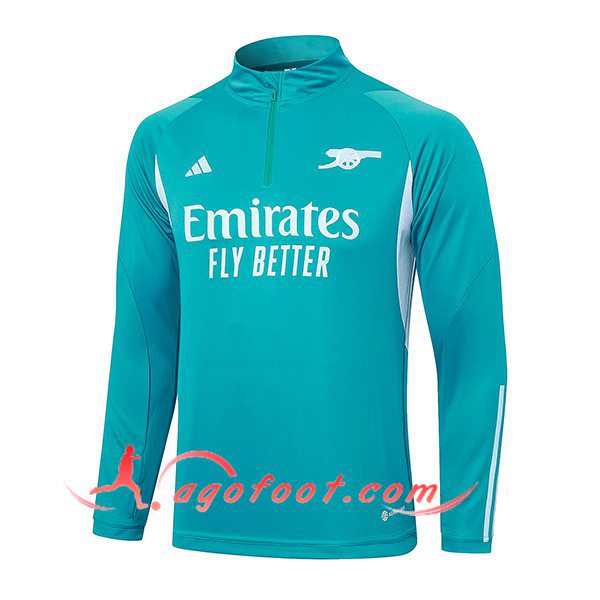 Sweatshirt Training Arsenal Vert/Bleu 2024/2025
