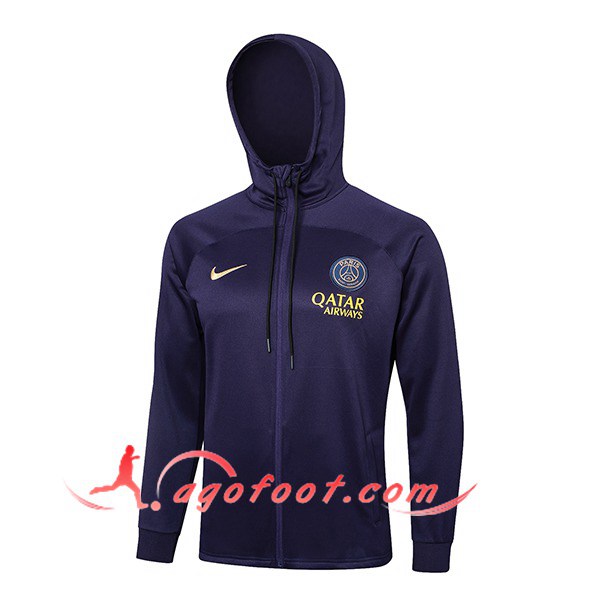 Veste A Capuche PSG Pourpre 2024/2025