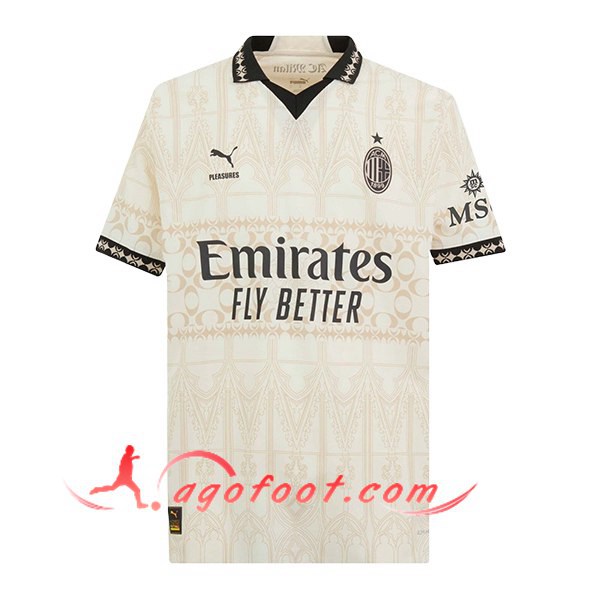 Maillot de Foot Milan AC Fourth Blanc 2023/2024