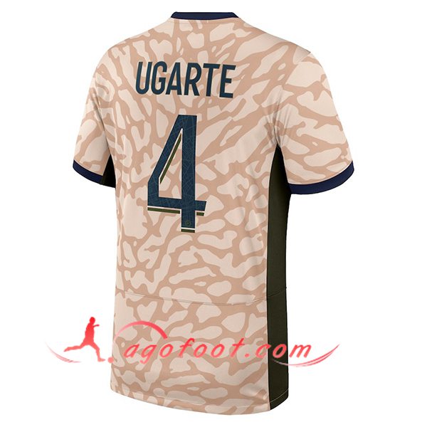 Faux Maillot de Foot PSG UGARTE 4 2023 2024 Fourth