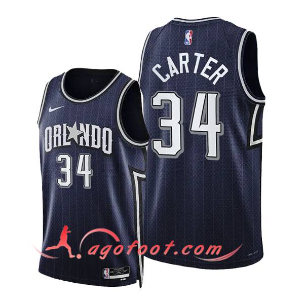 Maillot Orlando Magic (CARTER #34) 2024/25 Noir/Gris