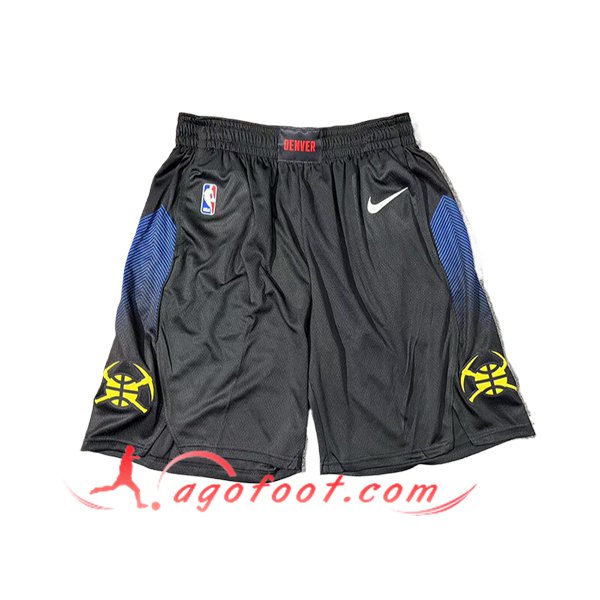 Shorts NBA Denver Nuggets 2024/25 Noir/Bleu