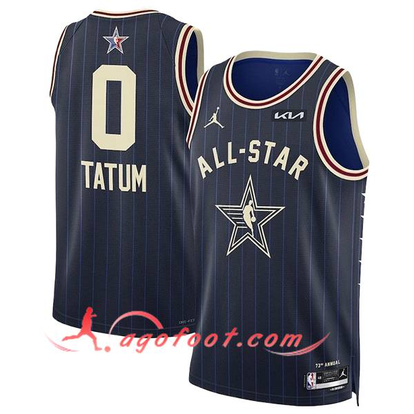 Maillot American All-Star (TATUM #0) 2024/25 Bleu/Jaune