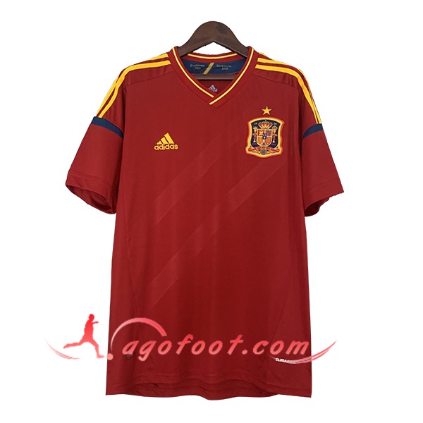 Maillot de Foot Espagne Retro Domicile 2012