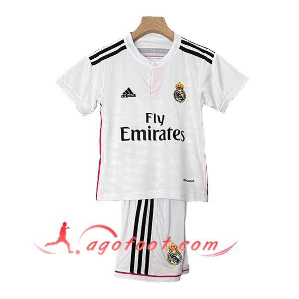 Maillot de Foot Real Madrid Retro Enfant Domicile 2014/2015