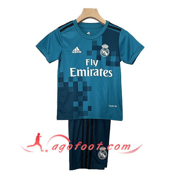 Maillot de Foot Real Madrid Retro Enfant Third 2017/2018