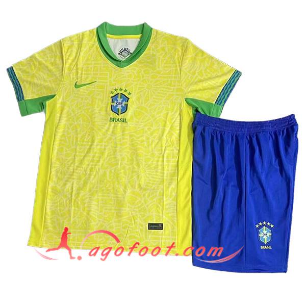 Maillot de Foot Bresil Enfant Domicile 2024/2025