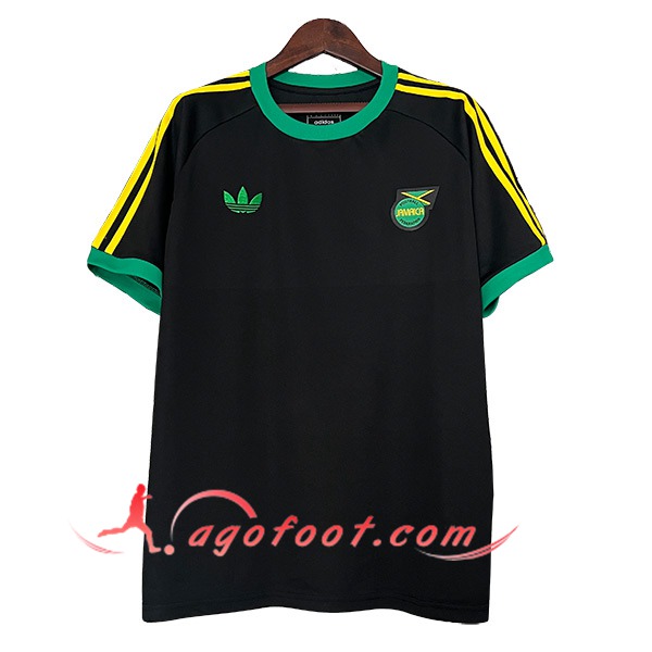 Training T-Shirts Jamaica Noir/Vert/Jaune 2024/2025