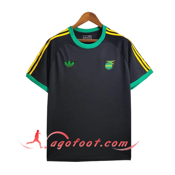 Training T-Shirts Jamaica Noir/Jaune/Vert 2024/2025