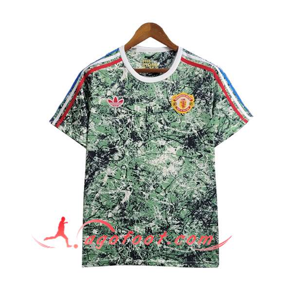 Training T-Shirts Manchester United Vert 2024/2025