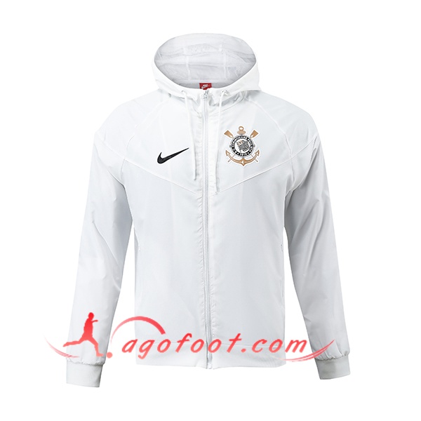 Coupe-Vent Corinthians Blanc 2024/2025