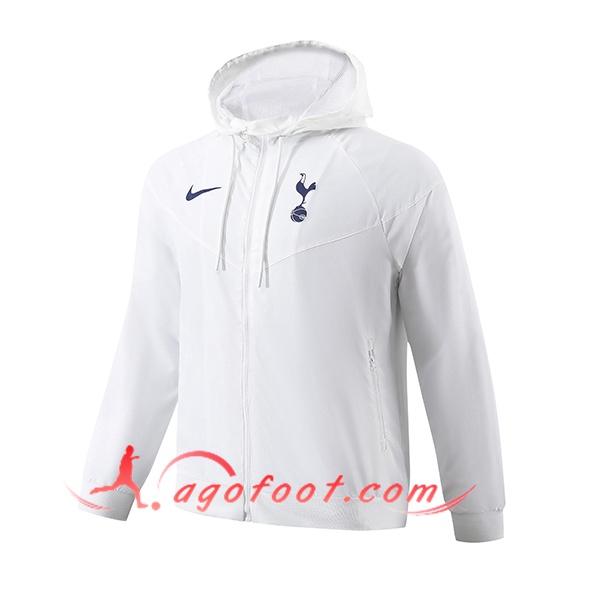 Coupe-Vent Tottenham Hotspur Blanc 2024/2025