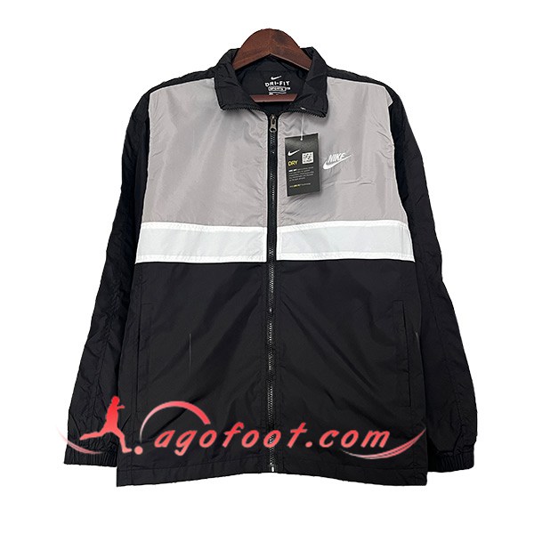 Coupe-Vent Nike Noir/Gris/Blanc 2024/2025