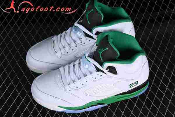 Nike Air Jordan 5 AJ5 Blanc/Vert DD9336-103