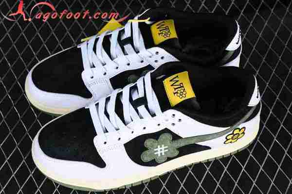 Nike SB Dunk Low Blanc/Noir/Jaune/Vert WTPS1063-93-040