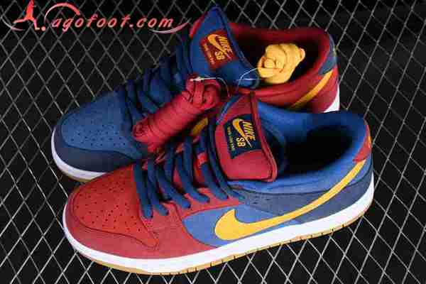 Nike SB Dunk Low Rouge/Bleu/Jaune DJ0606-400