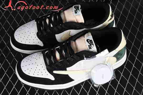 Nike Air Jordan 1 Low Blanc/Noir/Jaune DM7866-678