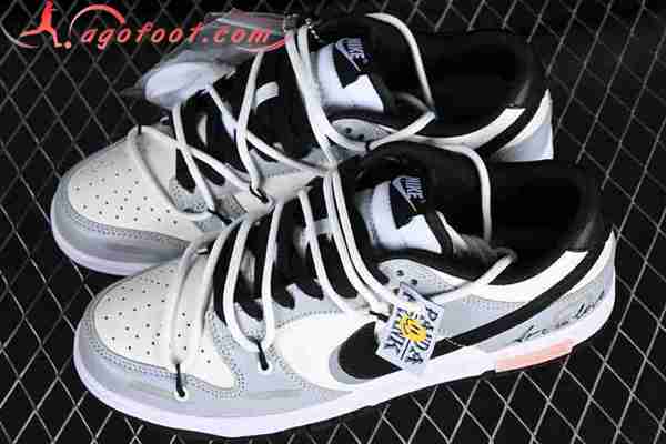 Nike SB Dunk Low Blanc/Gris/Noir DD1391-100