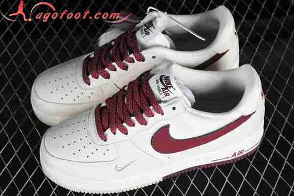 Nike Air Force 1'07 Low Blanc/Rouge JJ0253-009