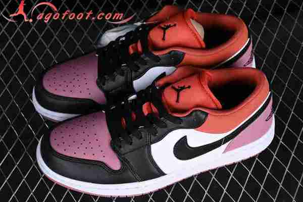 Nike Air Jordan 1 Low Blanc/Noir/Rouge/Pourpre FB9907-001