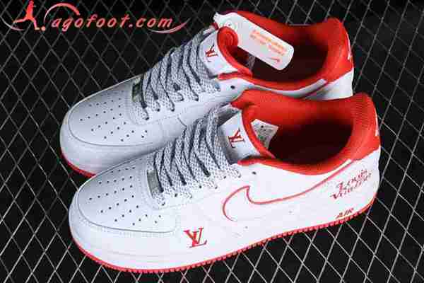 Nike Air Force 1'07 Low Blanc/Rouge CW2288-111