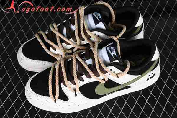 Nike SB Dunk Low Blanc/Noir/Vert DD1391-100