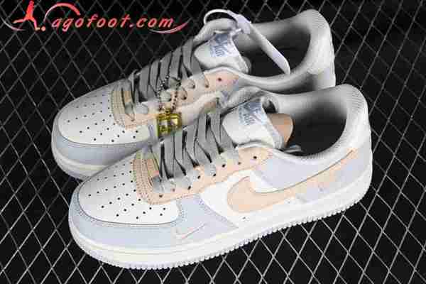 Nike Air Force 1'07 Low Blanc/Pourpre/Jaune DB3301-111