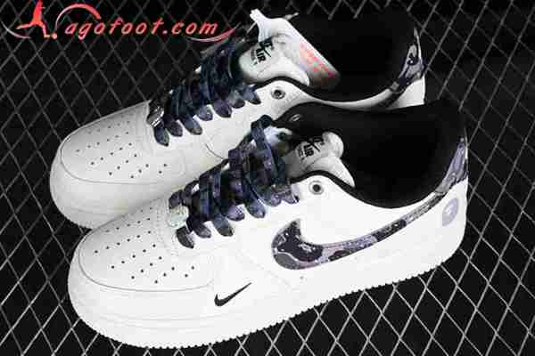 Nike Air Force 1'07 Blanc/Noir/Pourpre PF9055-761