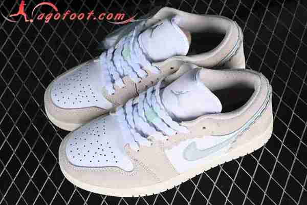 Nike Air Jordan 1 Low Blanc/Beige/Vert DZ5356-800