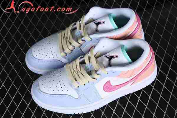 Nike Air Jordan 1 Low Blanc/Rose/Bleu FV3623-151