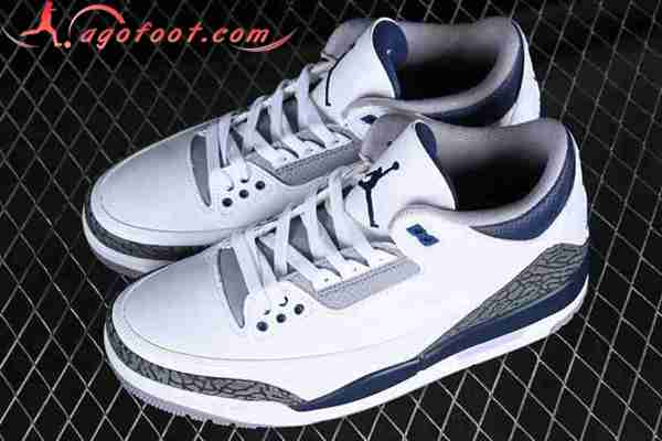 Nike Air Jordan 3 Retro AJ3 Blanc/Gris CT8532-140