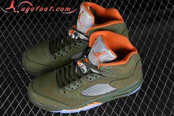 Nike Air Jordan 5 AJ5 Vert/Orange DD0587-308