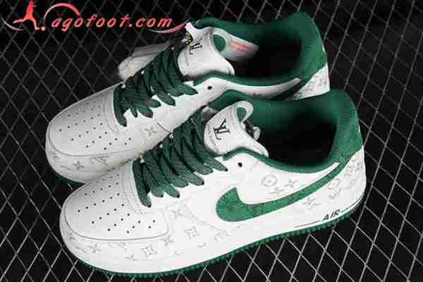 Nike Air Force 1'07 Blanc/Vert LU0251-136
