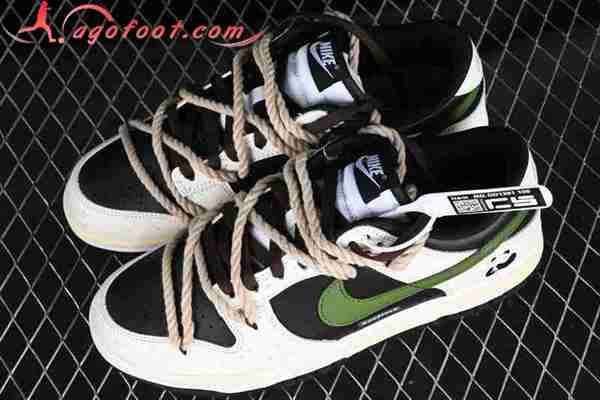 Nike SB Dunk Low Blanc/Noir/Vert DD1391-100 -02